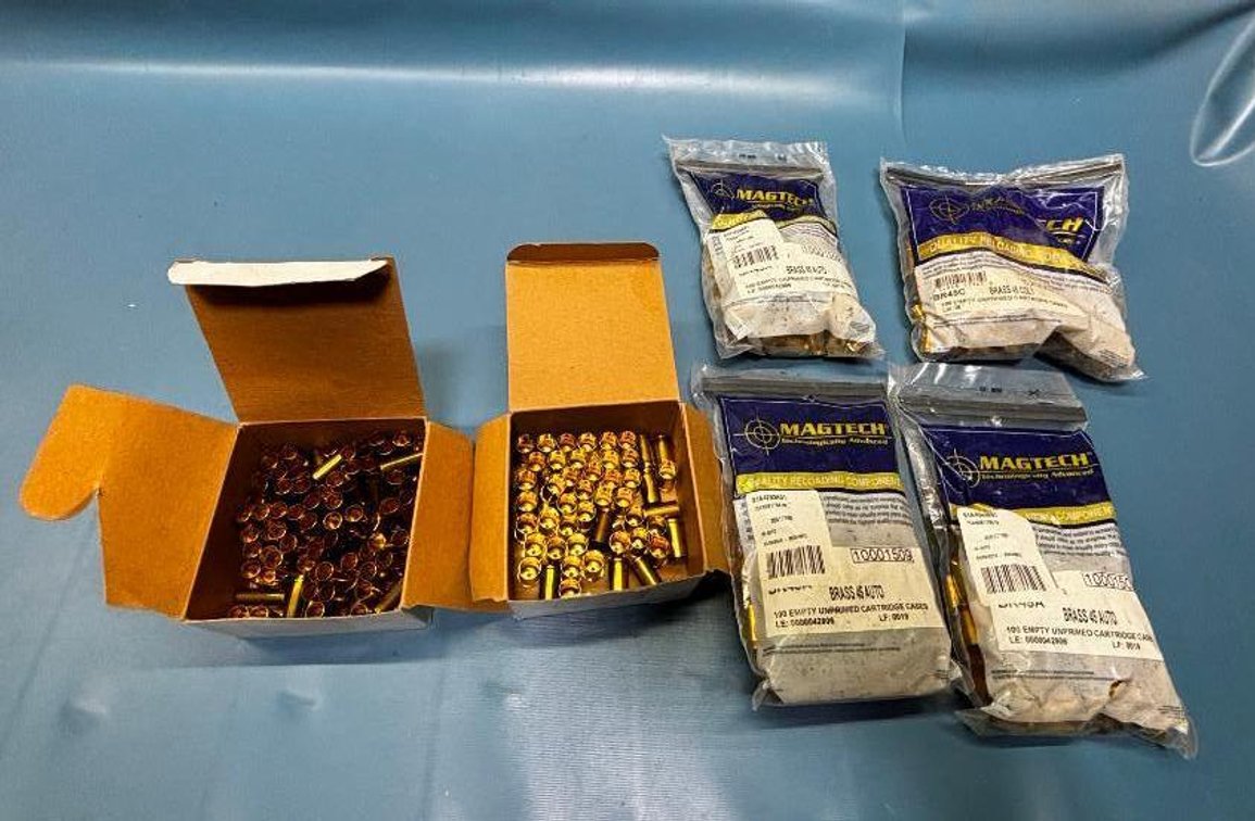 400+ Empty Cartridge Cases 45 ACP, 45 Long Colt