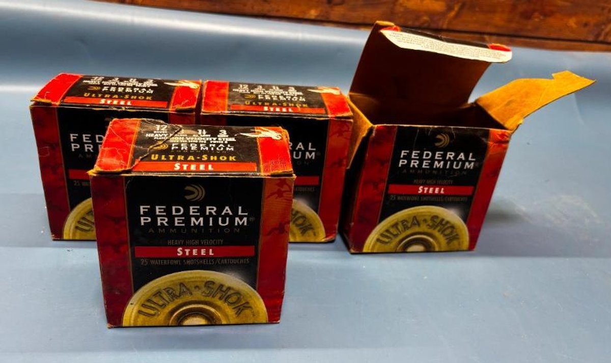 80+ Federal Premium Ultra Shok Steel Shotgun Shells