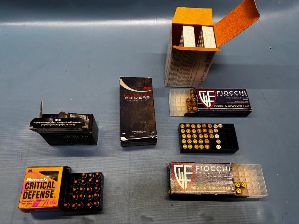Group of Assorted Firearm Ammunition