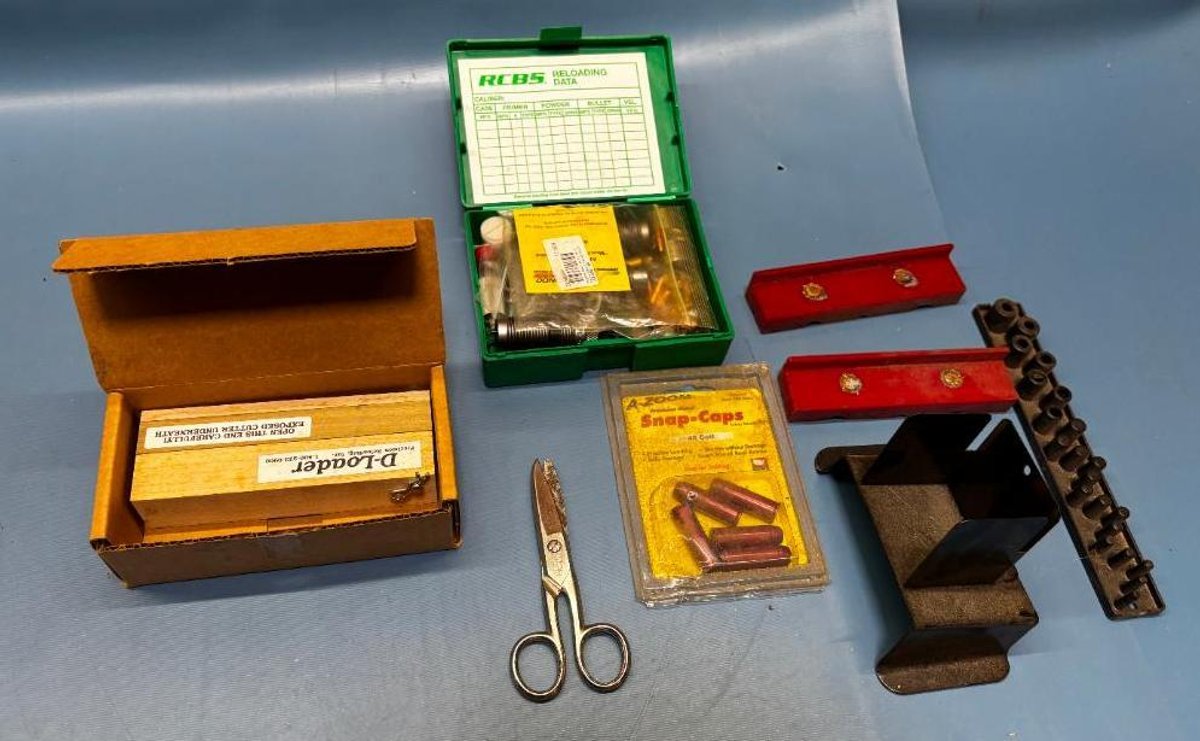 Firearm Ammunition Reloading Tools 