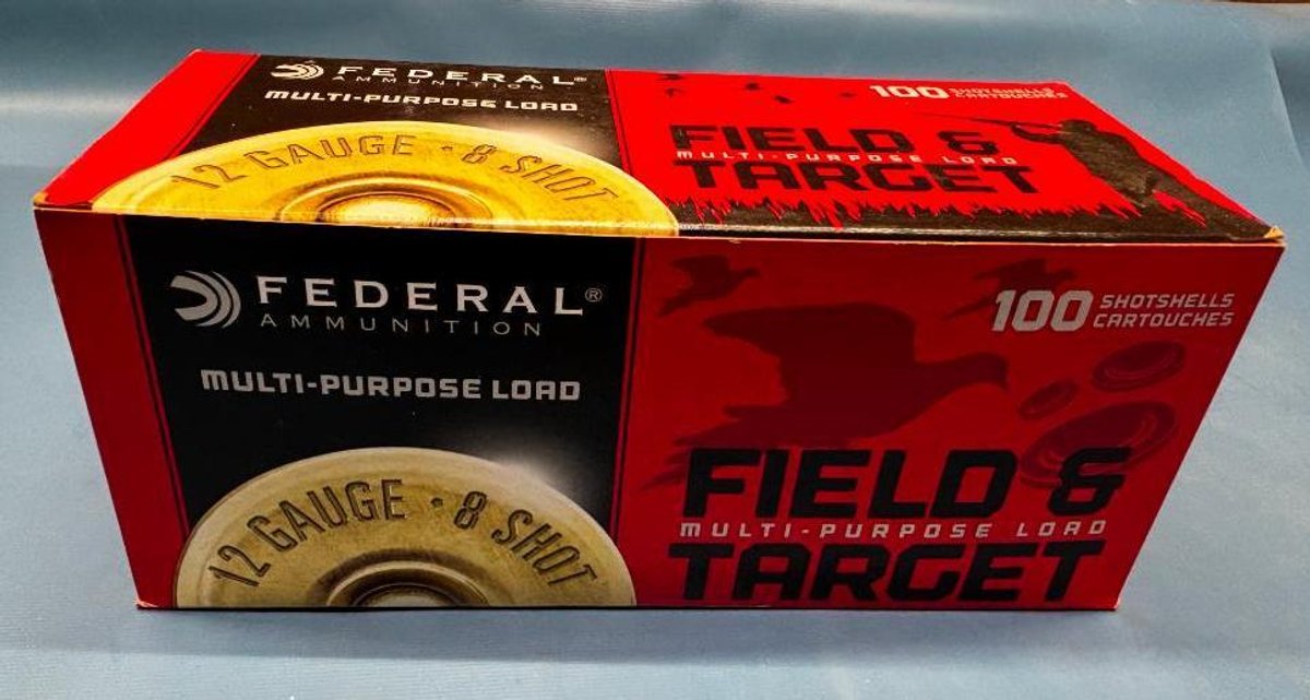 Federal 12 Gauge Multi-Purpose Load - 100 Shotshells