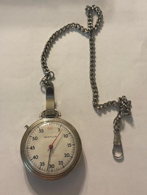 Antique Westclox Stop Watch Made in USA