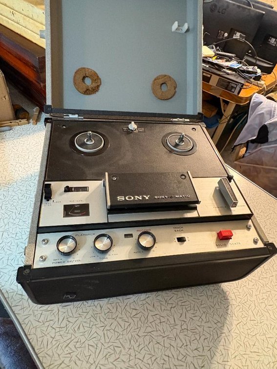Vintage Sony Tape recorder, Japan / L.A.