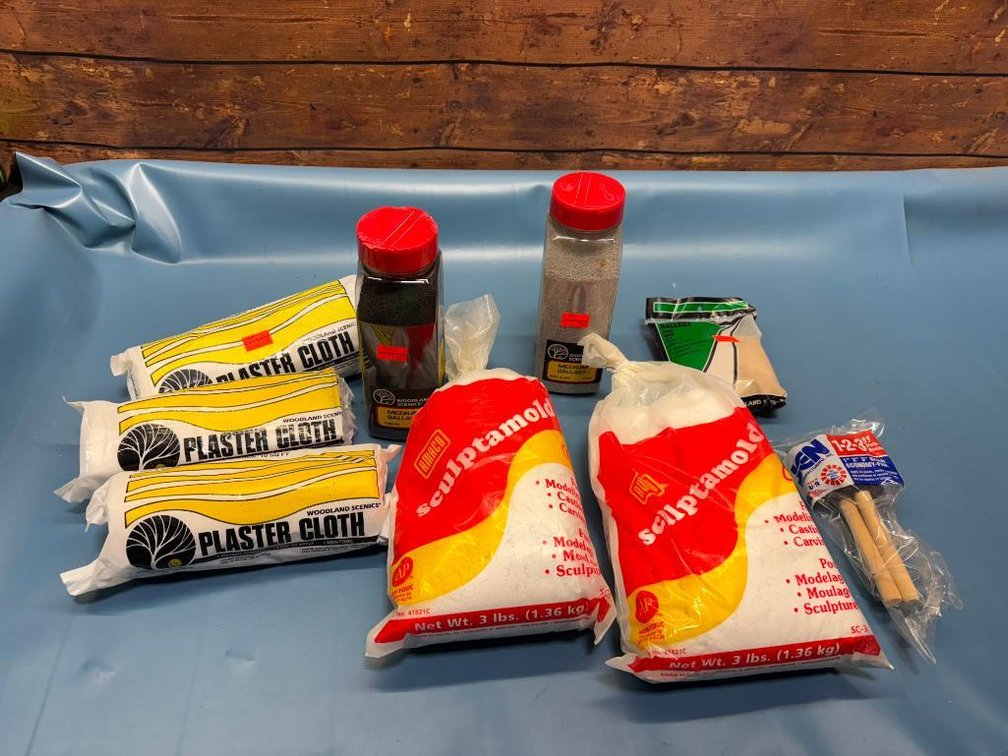 Group of Model Building Materials 