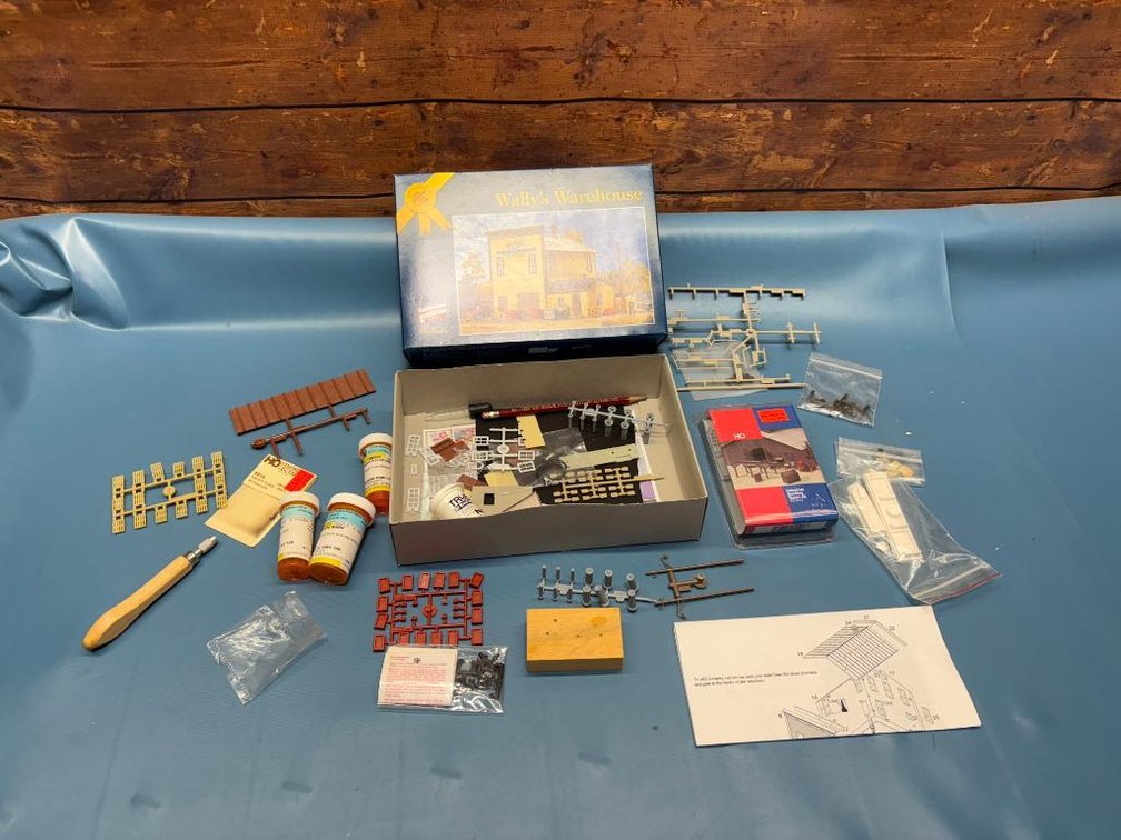 Assorted Model Railroad Building Materials - Possibly Complete