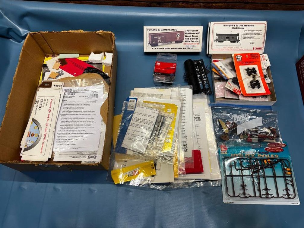 HO Scale Model Train Kits, Decals & More