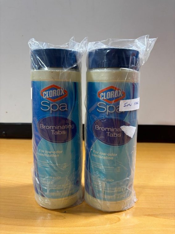 Lot of 2, Clorox Spa Brominating Tabs