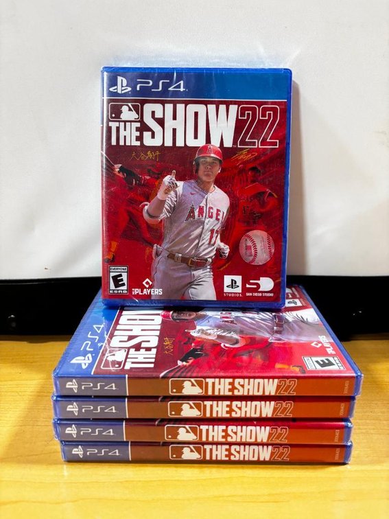Lot of 5, Sealed PS4 Games, MLB The Show 22