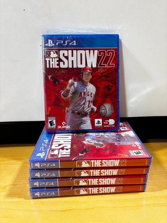 Lot of 5, Sealed PS4 Games, MLB The Show 22