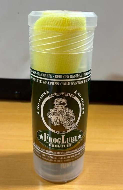 New, FrogLube FrogTube Weapons Care System