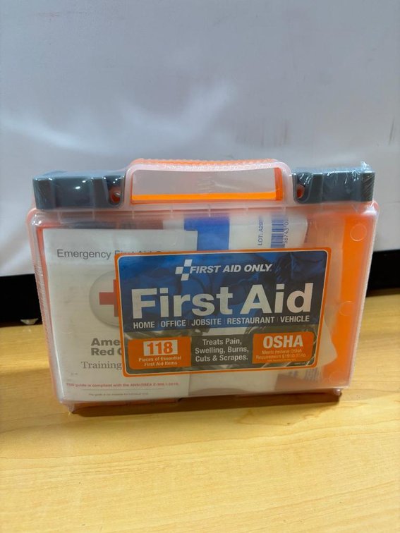 New, First Aid Only, 118pc First Aid Kit, OSHA