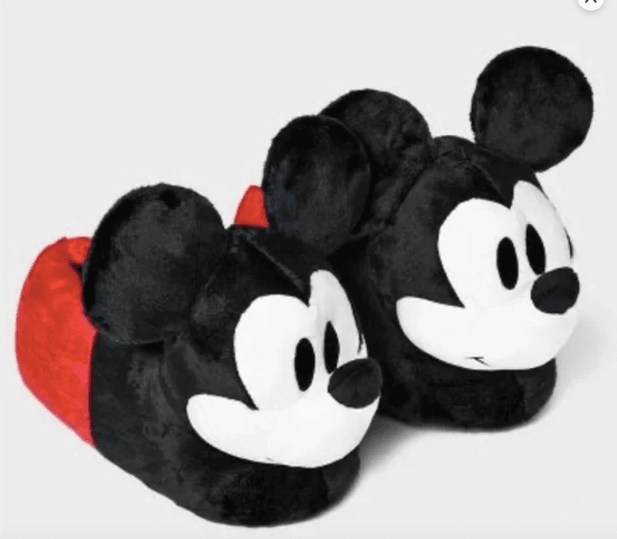 Size Medium Kids Disney 100 Mickey Mouse Matching Family Slippers 