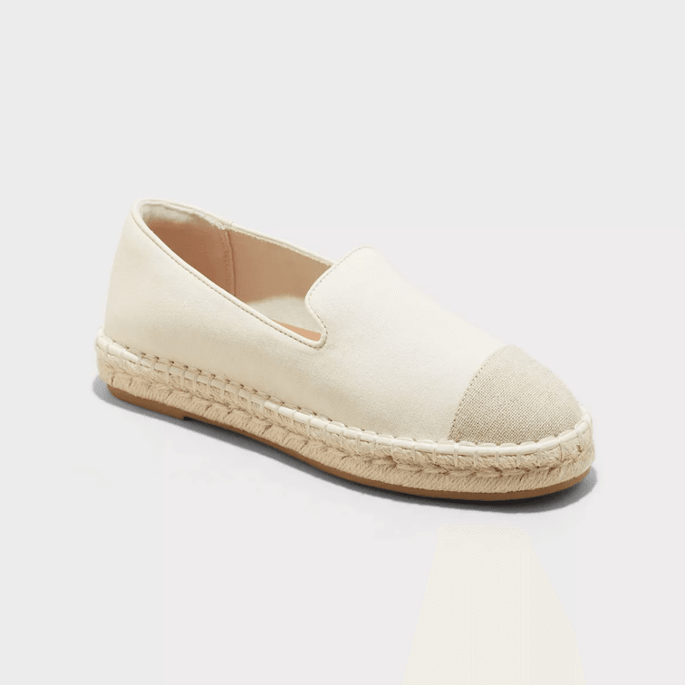 Women's Size 8.5 Skipper Espadrille Flats - Universal Thread™