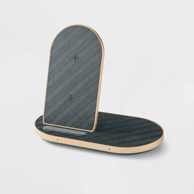 Qi 2-in-1 Wireless Charger - heyday™ Night Gray