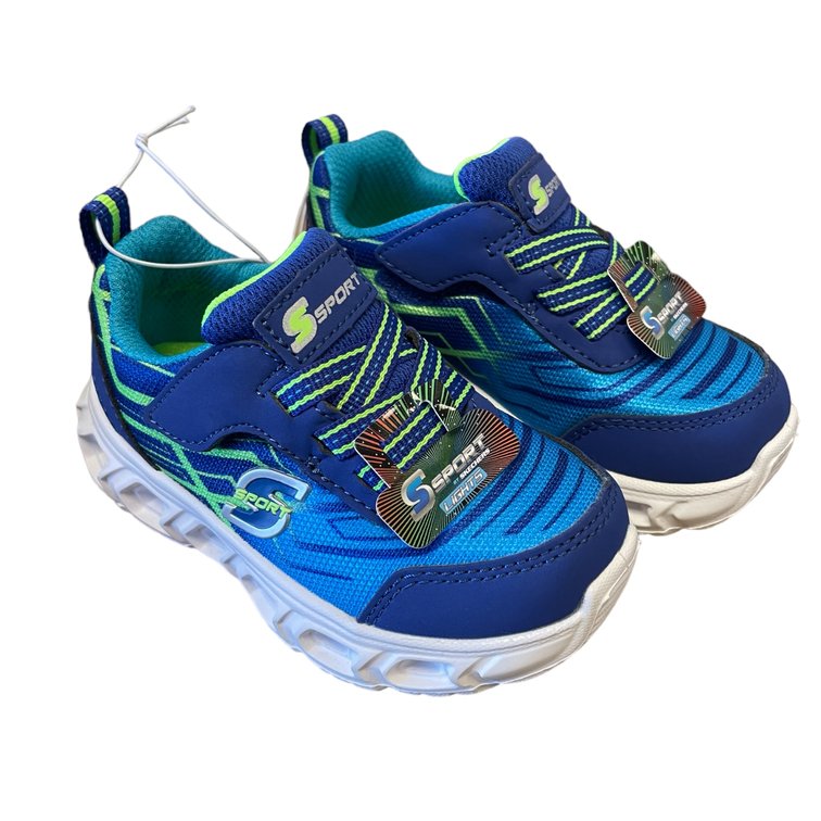Size 7 Kids Skechers Sports Light Up Shoes