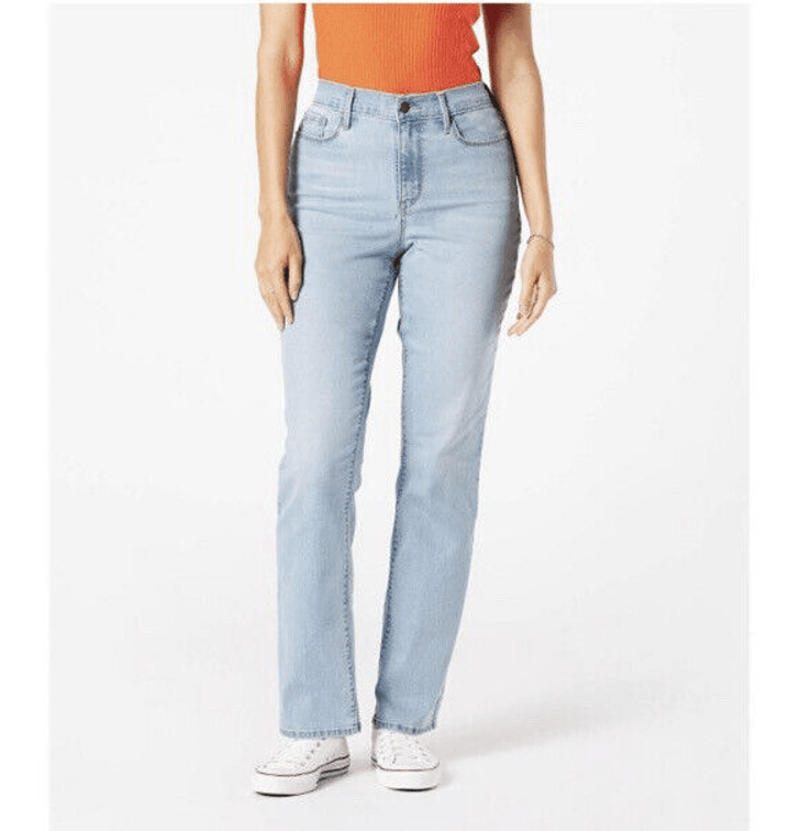 Size 8S Women’s Denizen from Levi’s High Rise Straight Jeans Waist 29x Length 28