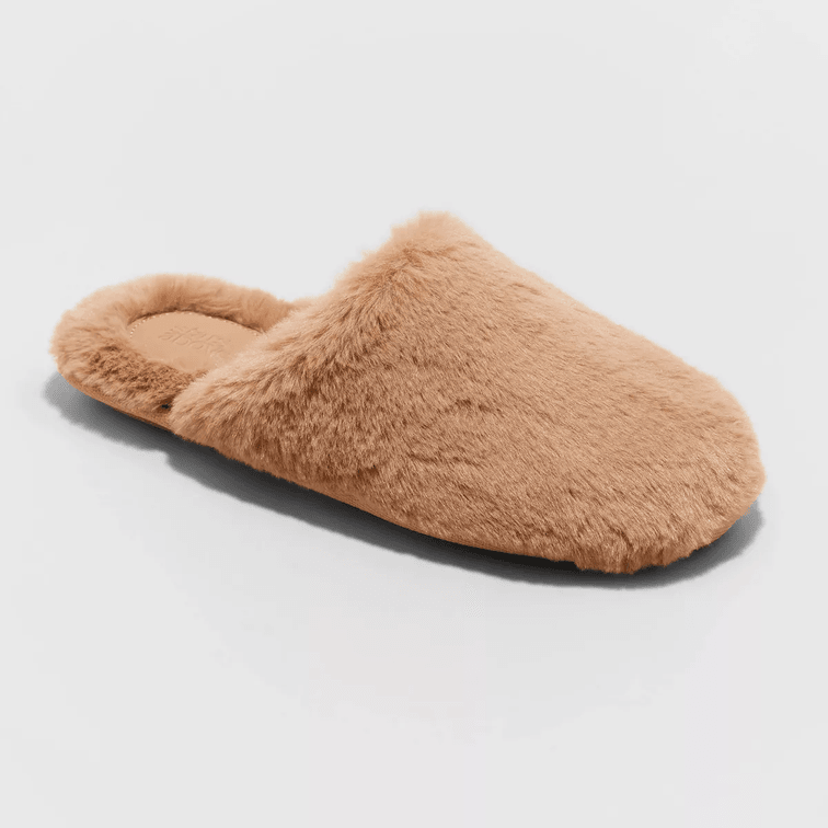 Size Small Women's Emily Puff Scuff Slippers - Stars Above