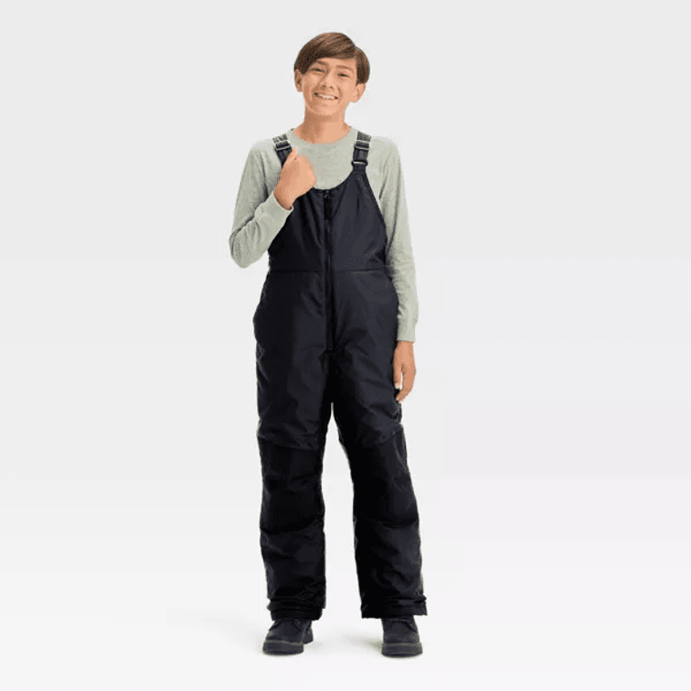 Kids' Size Medium Solid Snow Bib - All in Motion™