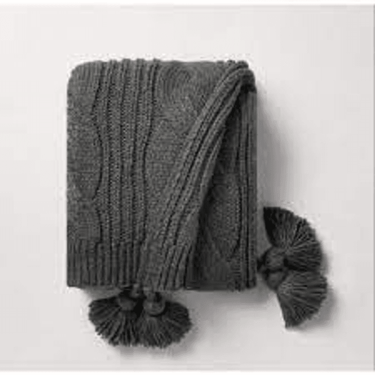 Hearth & Hand with Magnolia Knitted Throw