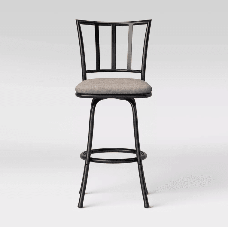 SINGLE CHAIR Robinson Counter Height Cheyenne Products Color Grey