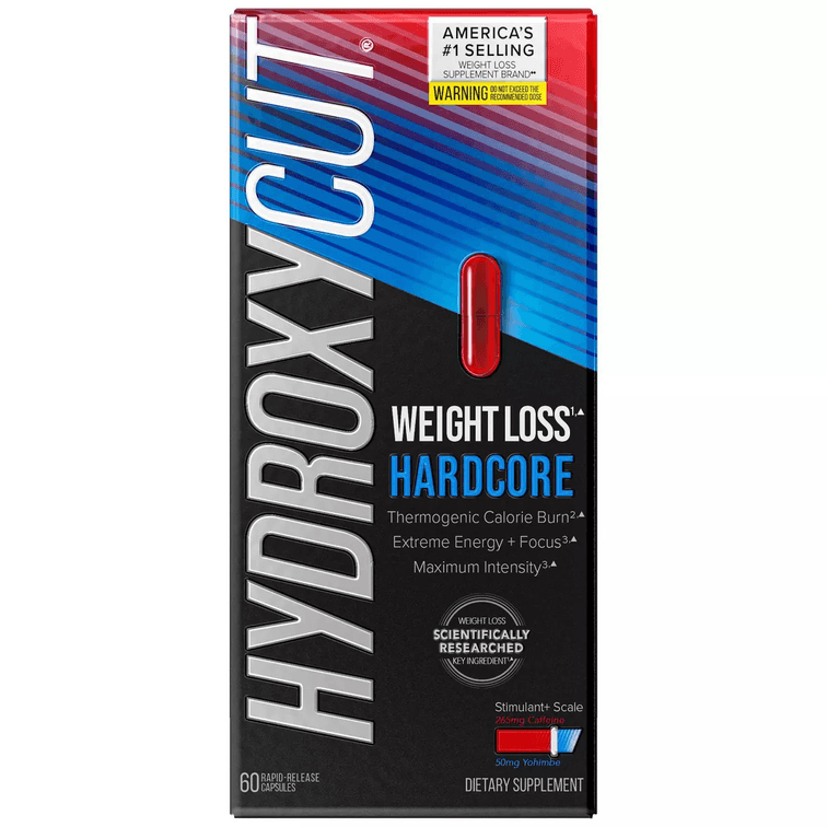 Hydroxycut Hardcore Capsules - 60ct (EXP 11/25)
