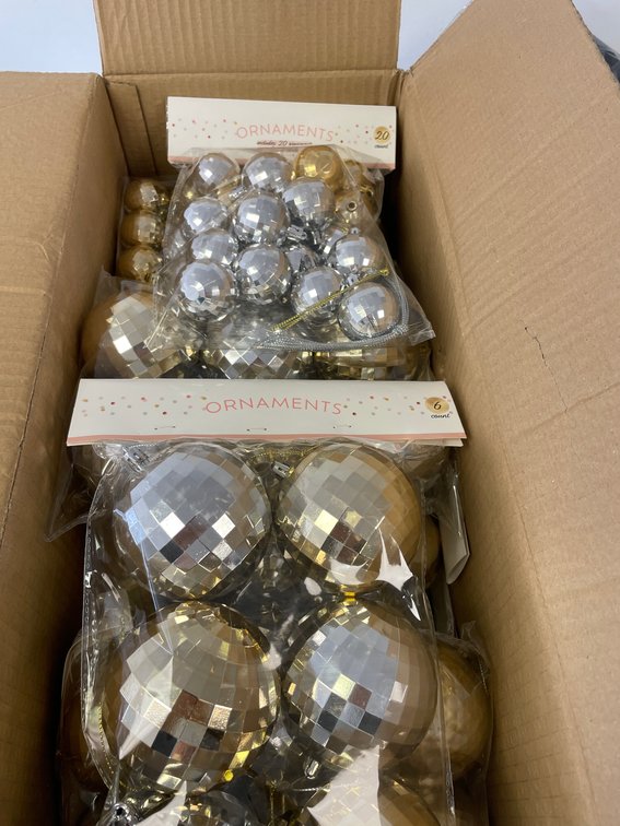 Set of 30 Disco Ball Ornament Packs
