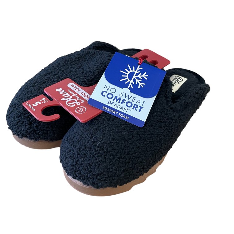 Deluxe Dearfoams Memory Foam Slippers Women's Size Small
