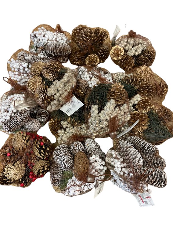 Set of 14 Decorative Fill Bags