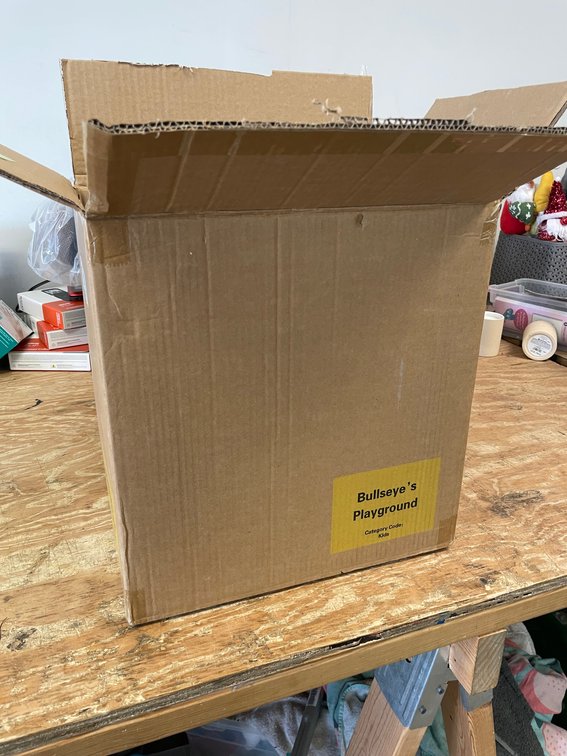 Box of Small Kids Toys
