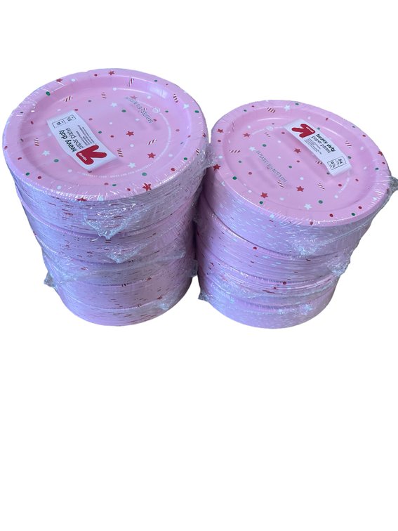 9 Packs of Heavy Duty Paper Plates (54 per pack)