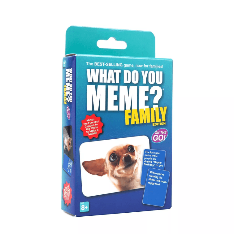 Set of 2 What Do You Meme? Family Travel Edition Game