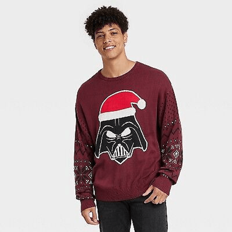 Men's Disney 100 Star Wars Pullover Sweater - Maroon XXL