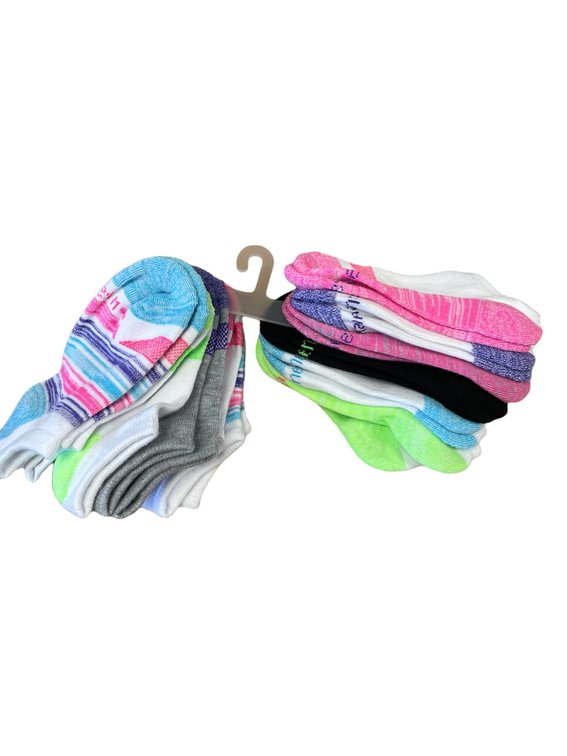 Set of 12 Girls Hanes Socks