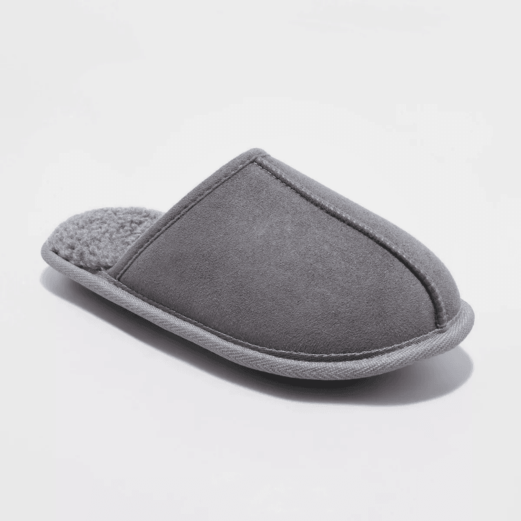 Boys' Size Large (4/5) Ellis Scuff Slippers - Cat & Jack™