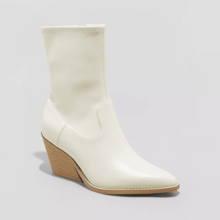 Women's Size 6.5 Aubree Ankle Boots with Memory Foam Insole - Universal Thread™