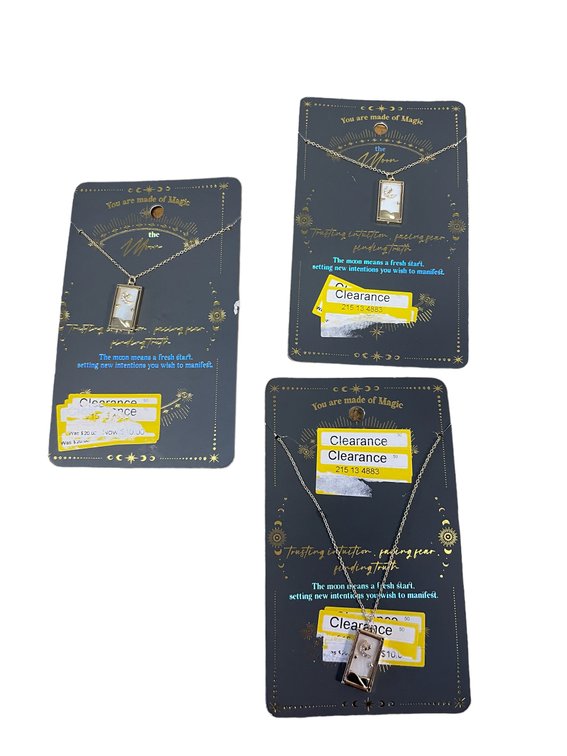 You are Made of Magic necklace - "the Moon" - set of 3 necklaces - all the same