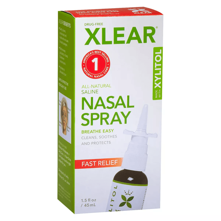 Xlear Saline Nasal Spray - 1.5 fl oz - 3 packs 