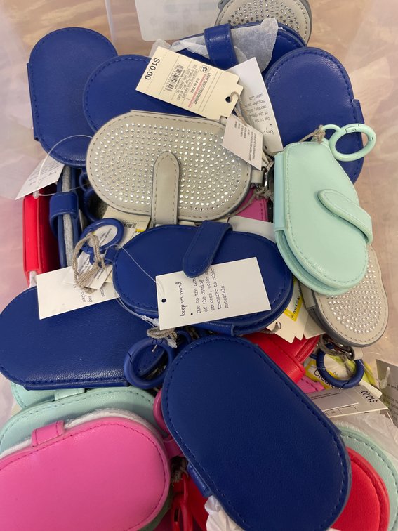 Wholesale Lot of Pocket Mirror Keychains 