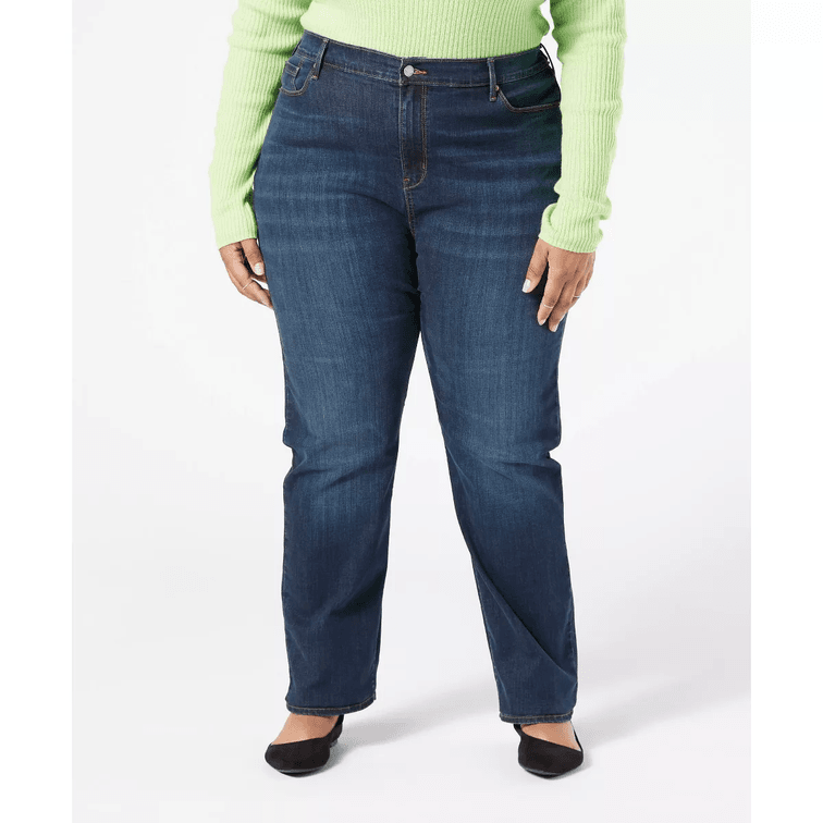 DENIZEN® from Levi's® Women's Size 18 High-Rise Straight Jeans