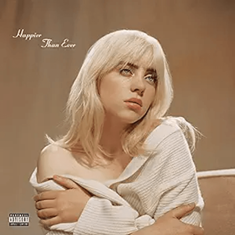 Billie Eilish - Happier Than Ever - Explicit Lyrics - Double vinyl