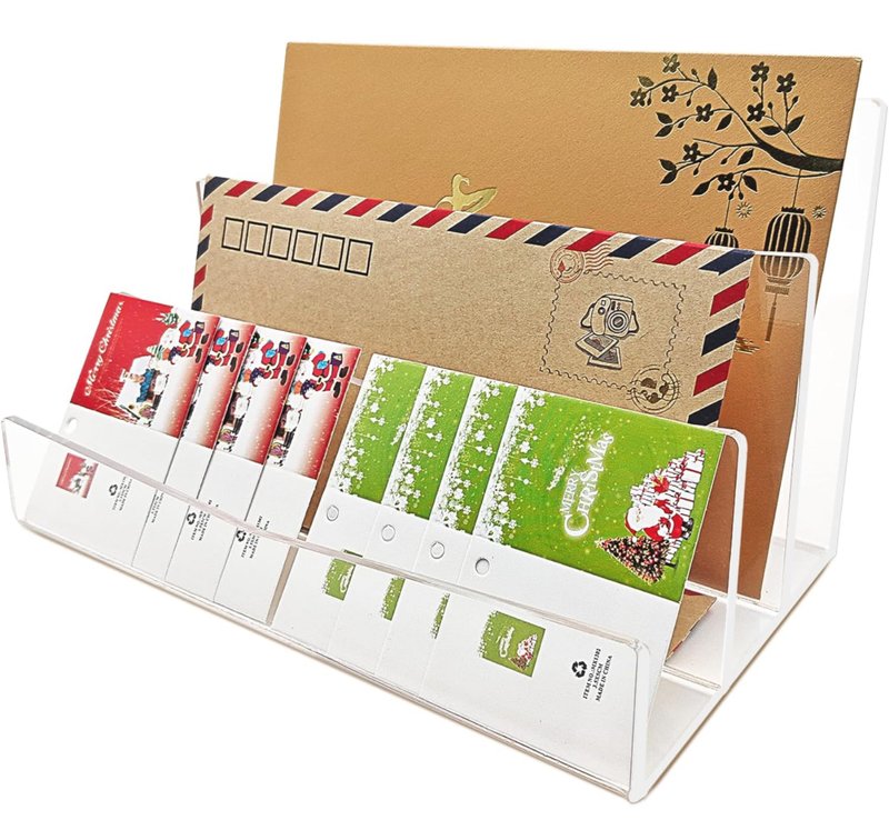 Desktop Acrylic File Mail Sorter