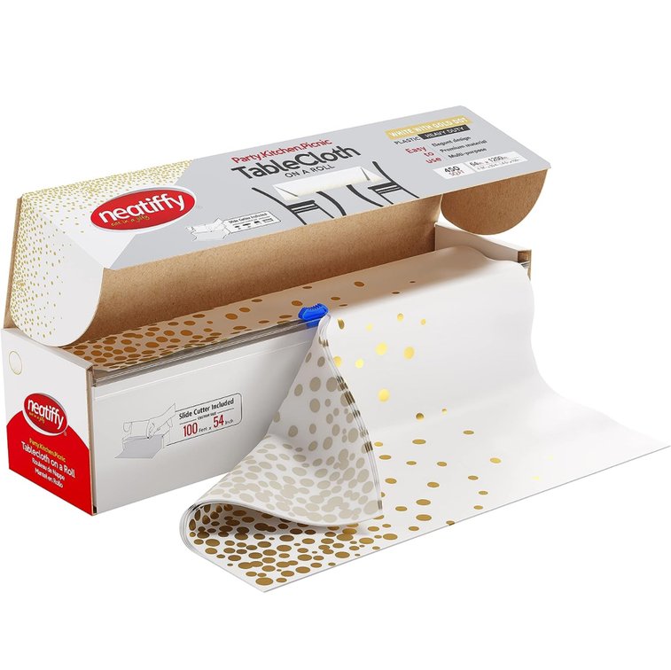 2 Rolls of Tablecloth on a roll 54"x1200"
