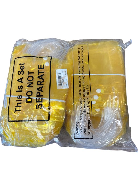 100 pcs Plastic Gift Bags 