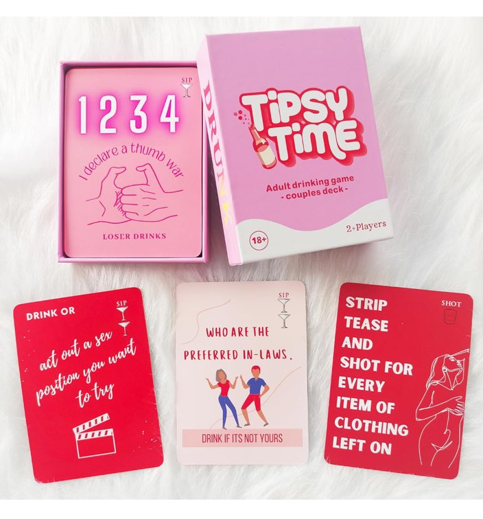 Set of 2 - Tipsy Time Adult drinking game