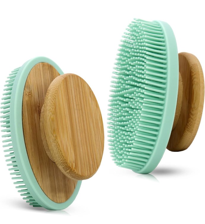 Set of 2 Wooden Handle Brush