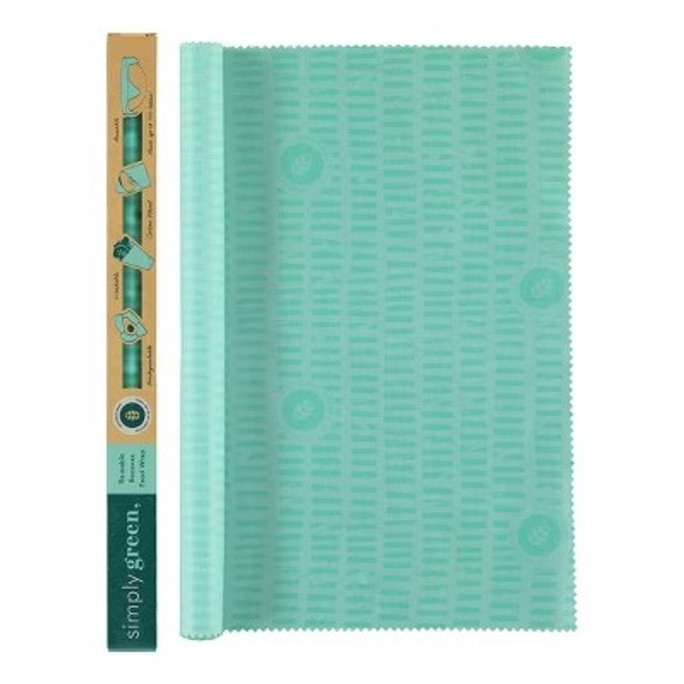set of 2 Simply Green Beeswax Food Wrap Roll - 4.33 sq ft