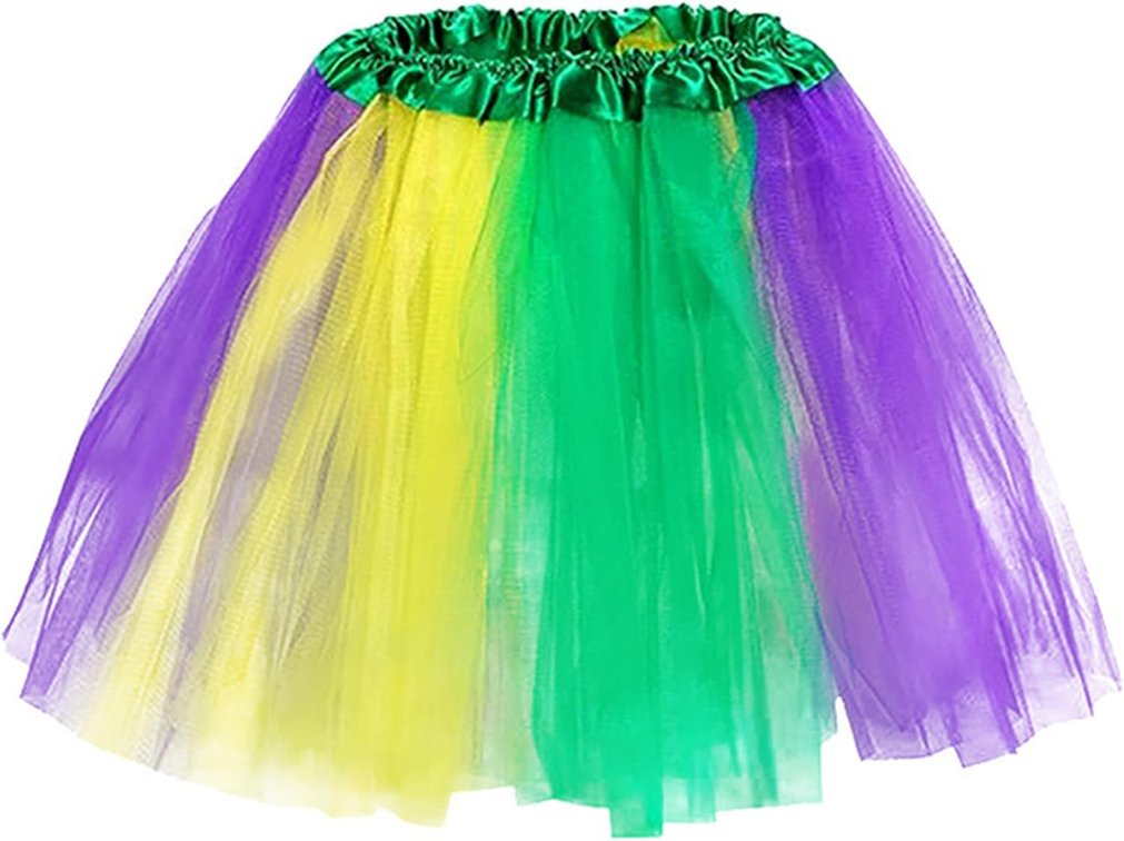 UTOWO Adult Tutu for Short Runner Tutu Women 80s Party Holiday Costume