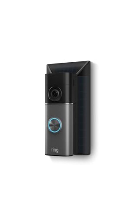Ring Solar Charger   Compatible with Battery Doorbell (newest model), Ring Battery Doorbell Plus (newest model), Ring Battery Doorbell Pro (newest model), Extends Time Between Charges