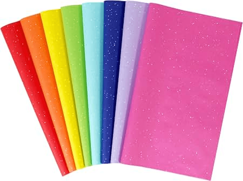 SET OF 3 - 120 Sheets Glitter Tissue Paper 20x14 Inches, Sparkle Wrapping Paper for Gift Bags,