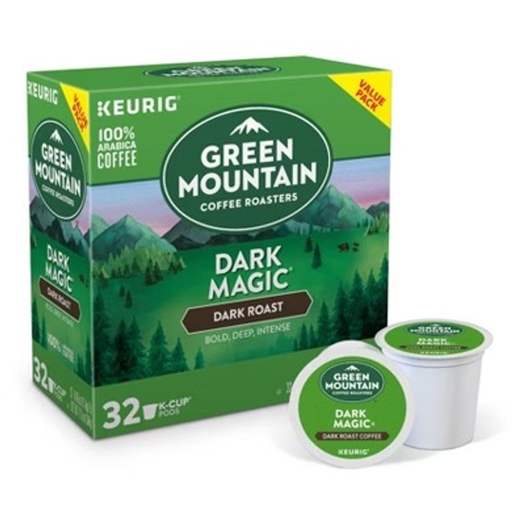 Green Mountain Coffee Dark Magic Keurig K-Cup Coffee Pods - Dark Roast - 32ct